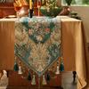 New Vintage Luxury Table Flag Hot Selling Rural Style Living Room Tablecloth European High-end Dustproof Coffee Table Towel TV Cabinet Cover