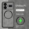 Чехол для Nubia Z80 Ultra Мягкая ПУ кожа с магнитной защитной задней крышкой Чехол для корпуса телефона Nubia Z80 Z70 Z60 Ultra Z60S Pro
