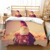 Christmas Deluxe Home Bedding Set Quilt Cover Pillowcase Bedroom Bedding Set Duvet Cover Full Size Bedspread