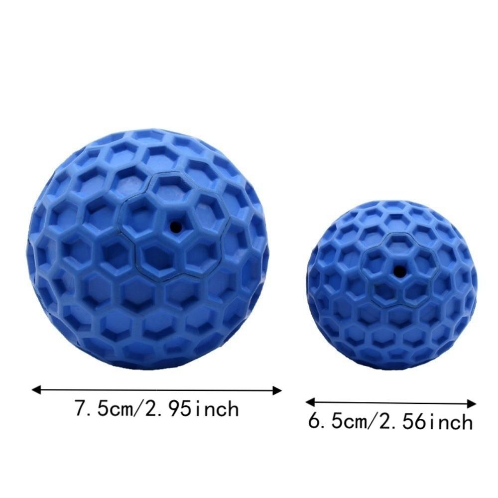 Rubber Dog Sound Ball Interactive Squeaky Dog Toy Easy To Clean Dog Chew Toy  Indoor Play
