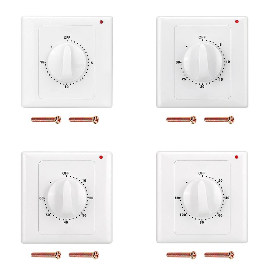 Countdown Timer Switch AC220V Electronic Mechanical Countdown Controller 86Panel For Water Pumps Control Water Heaters3