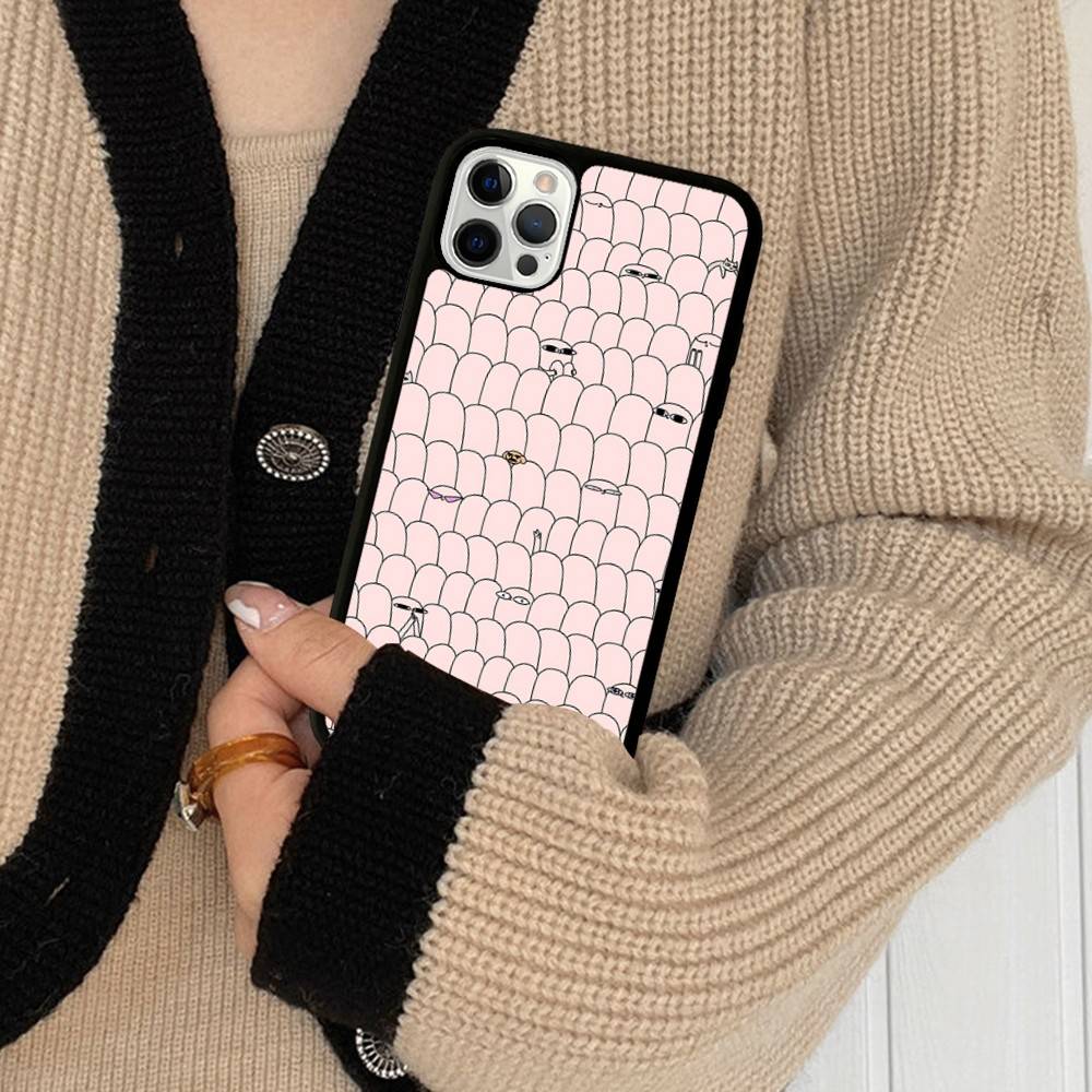 Ketnipz Cartoon Phone Case For IPhone 17 16 Pro Max 17 Air 16E 13 12 Mini 14 15 Plus 11 PC+TPU Cover