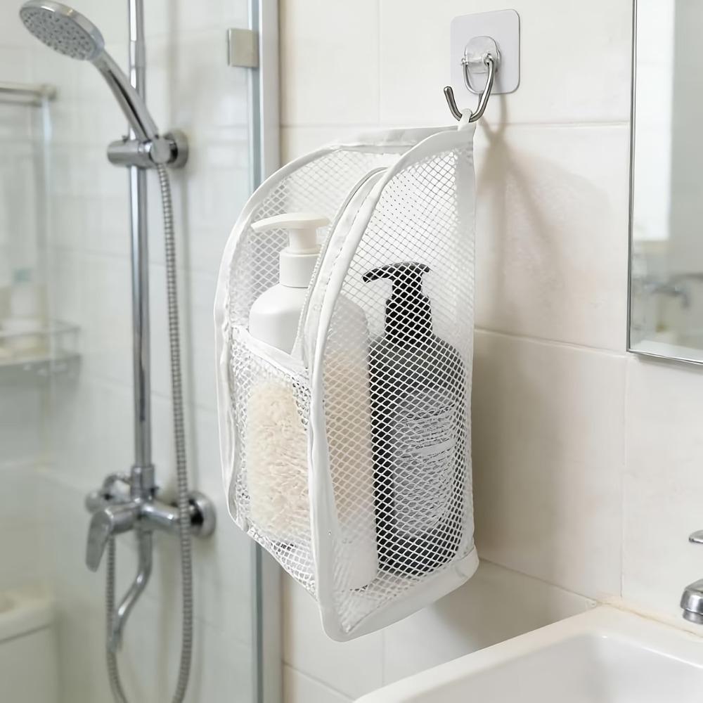 Toothbrush Pouch Stand Up Storage Pouch Waterproof Travel Toiletry Bag with Toothbrush Holder for Women Pen Bathroom Hotel