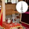 Винтажная подставка для благовоний, подвесная курильница, украшение для ароматерапии, угольная курильница, зольный лоток с крышкой, ремесло для поклонения