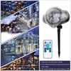 LED Snowflake Projector Christmas Laser Projection Outdoor Indoor Light ST0626