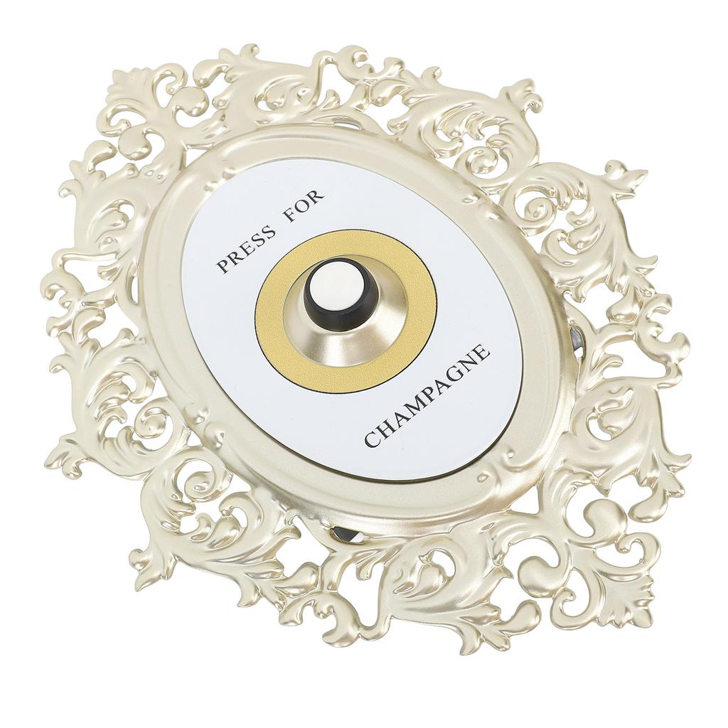 Декоративная кнопка дверного звонка в стиле шампанского, европейский стиль, винтажный декор, декоративная табличка