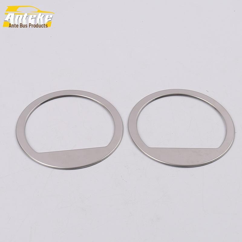 URV Rear Row Roof Speaker Box Bright Ring and Upper Speaker Cover Decorative Patch Car Accessory