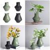 Artisanal Textured Ceramics Flower Arrangement Vases Organic Imperfects Design for Modern Styling