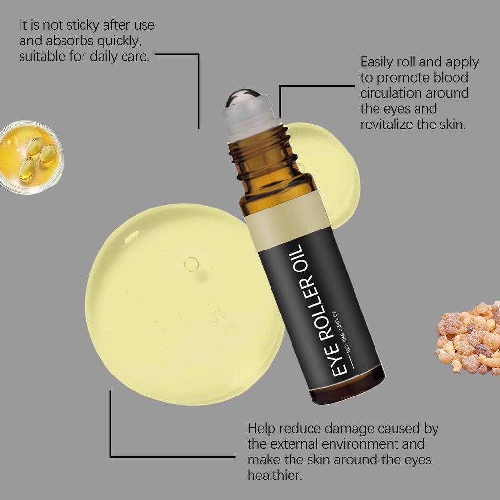 Укрепляющее масло для век, увлажняющее, смягчающее кожу вокруг глаз, освежающее массажное масло, 10 мл