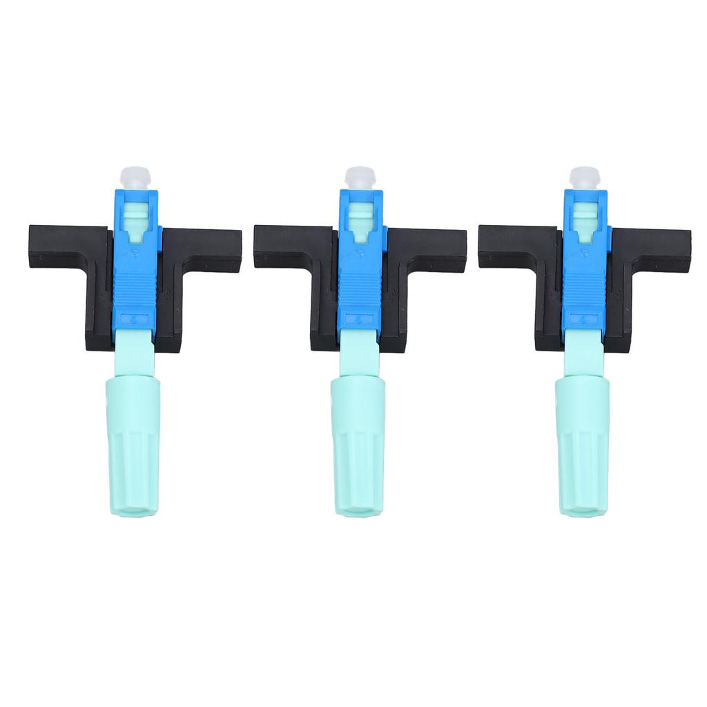 20PCS FTTH Embedded Fiber Connectors SC-UPC Cold Splicing Single Mode Fiber Optic Quick Connector T