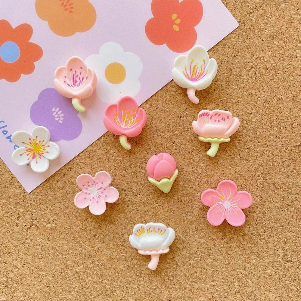 20/30Pcs DIY Blackboard Push Pins 3D Thumb Tacks Home Decoration Decorative Studs Wall Markers