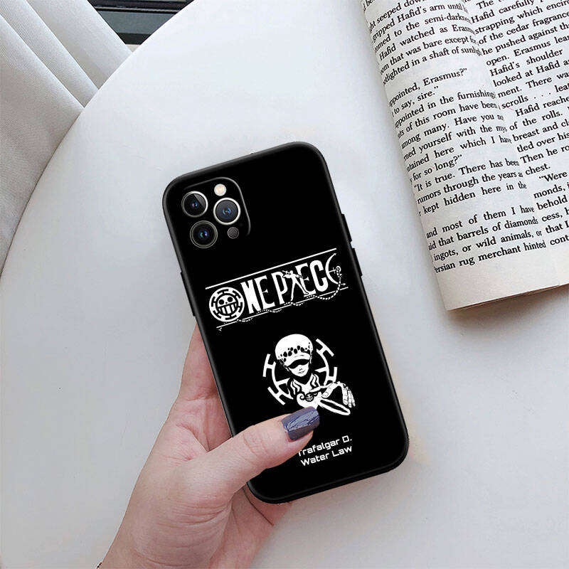 MH117 Чехол для телефона One Piece Law для iPhone 7 8 11 12 13 14 15 16 17 16E XS Pro Max XR X SE Air