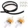 YFFSFDC Fuel Filter Fuel Hose Band Set Universal Gasoline Filter Motorcycle Auto Supplies