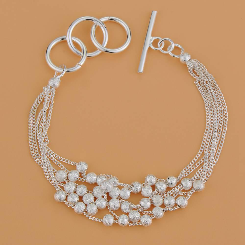 925 Silver Bracelet Heart High Quality Romance Chain For Woman Men Fashion Engagement Party Wedding Jewelry Gift