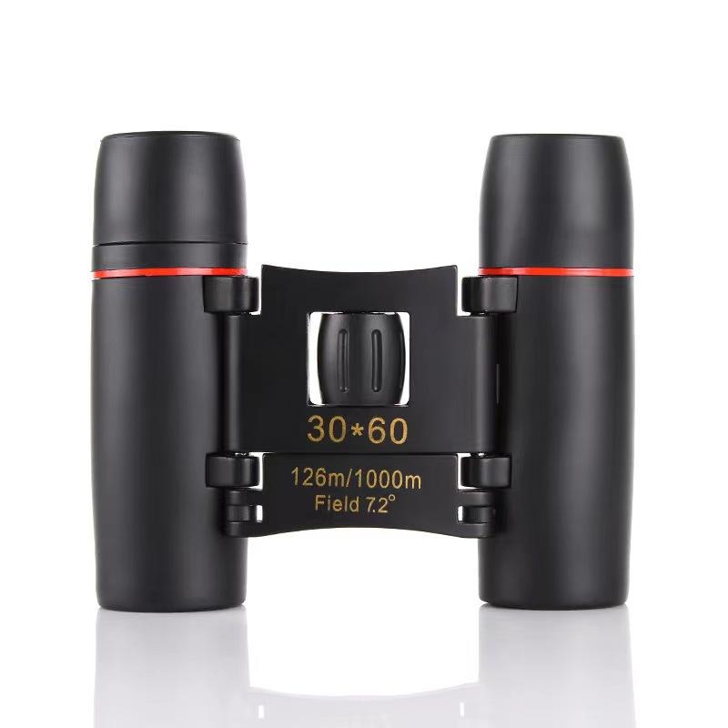 Красная пленка 30x60 бинокль с высоким увеличением для взрослых на открытом воздухе мини полный
