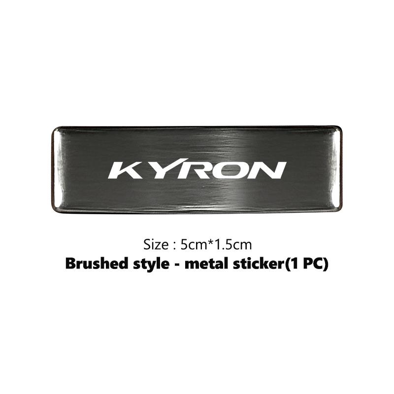 BMB1 Car Body Sticker Badge Auto Styling Decoration Accessories For SsangYong Kyron Actyon Sport Tivoli Torres Korando C300 Musso