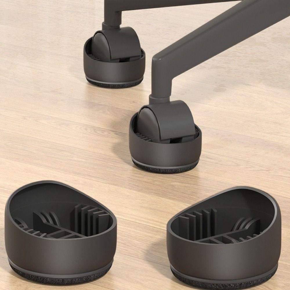 5Pcs Universal Furniture Wheel Caster Floor Protector Chair Wheels Stopper Office Chair
