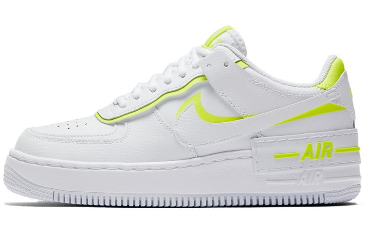 Nike Air Force 1 Low Shadow Белый Лимонный Женские CI0919-104