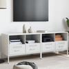 VidaXL TV Furniture 2 Pcs, TV Cabinets with Legs, TV Stands with Storage Living Room, White 843053