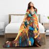 Inazuma Eleven Axel Blaz gouenji  Blanket  Picnic Flannel Throw Blanket For Couch Bed Super Soft Design Quality Bedspread Gift