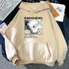 Radiohead RadioIndie Fan Hoodie Funny Graphic Sweatshirts Mens Autumn/Winter Hoodies Pullover Soft Hoody Male Clothing