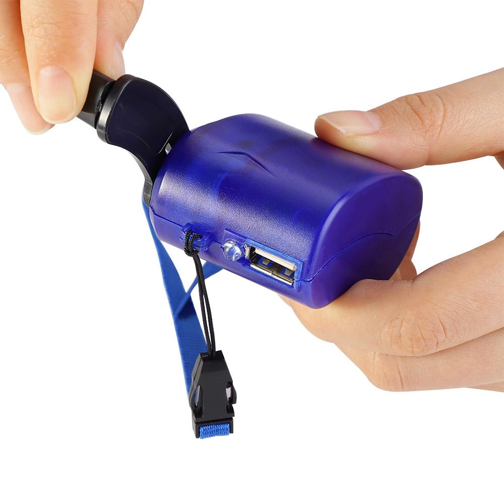 Charger Phone Accessories Crank for Mobile Phone USB Manual Dynamo Power Supply Emergency Charger
