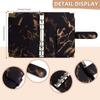Faux Leather Savings Challenges Book Marbling/Leopard Print Mini Budget Binder  Save Money