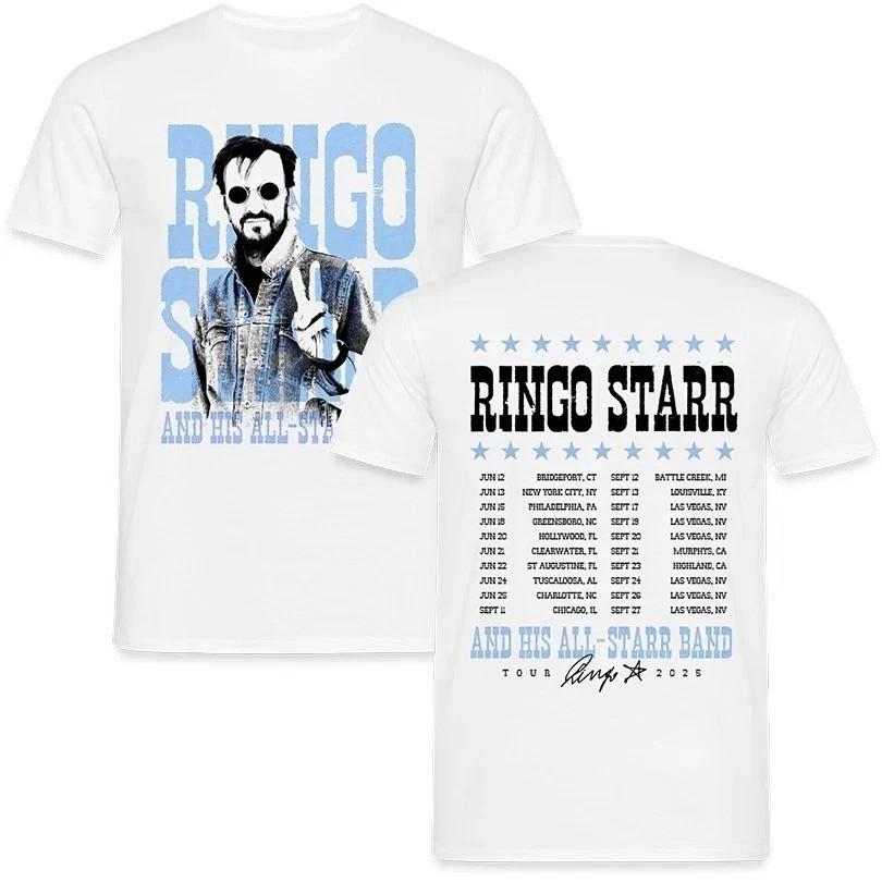 ГОРЯЧИЙ!!! Тур Ринго Старра и его All-Starr Band 2025 Футболка