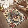 Tattoo Style 25 Floor Rug Office Rug Design for Foyer Dormitory Playrooms Balcony Antislip Carpet Office home decor