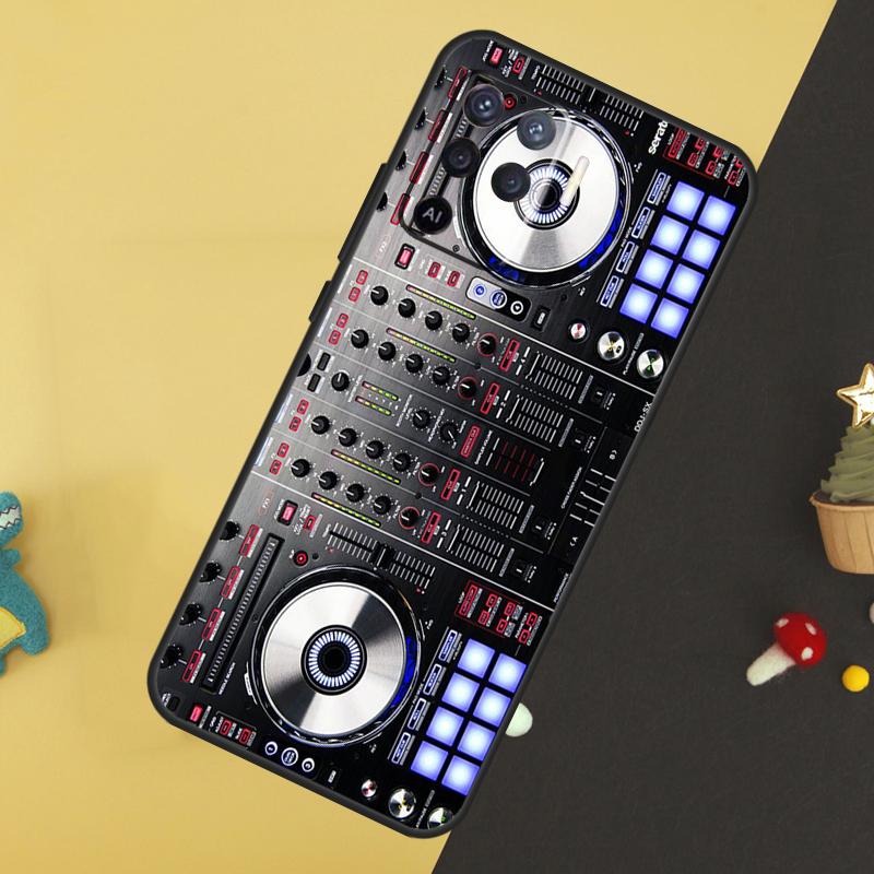 Кейс-микшер DJ-контроллер для электронной музыки для Oppo A60 A80 A40 A15 A16 A17 A57 A94 A74 A54 A76 A96 A18 A38 A58 A78 A98 A5 A6 Pro