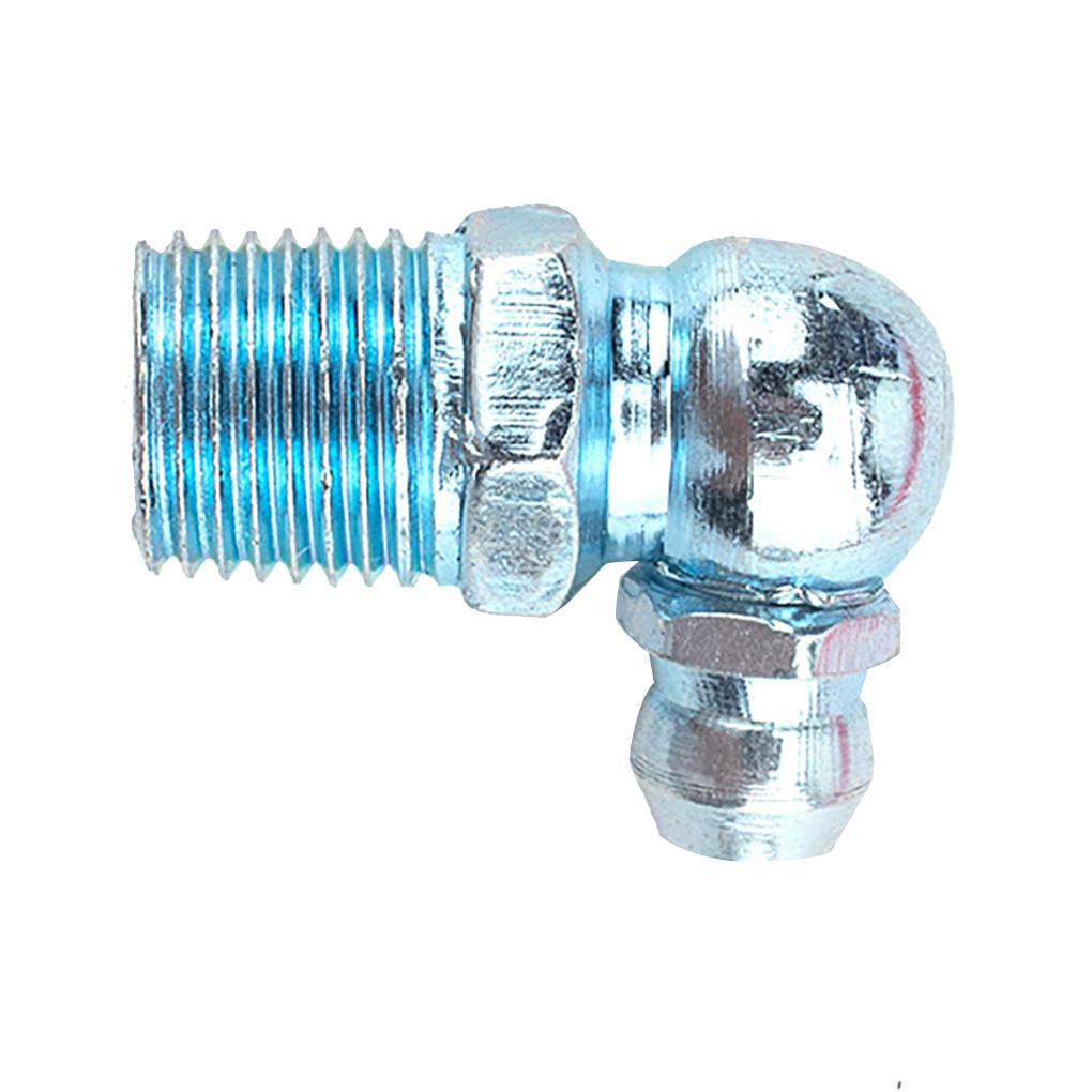 Ассортимент пресс-масленок 45 градусов, 90 градусов, прямая пресс-масленка, масляный ниппель с колпачками, 100 шт.