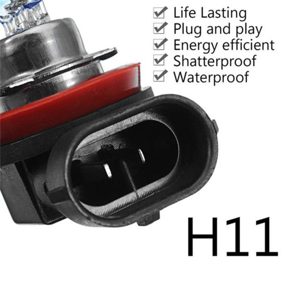 2шт 12В супер яркий автомобиль передние фары галогенные лампы противотуманные фары