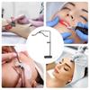 45W Beauty Lamp with Phone Clip 3200K‑5600K     350 degrees  Rotation Half Moon Eyelash LED Floor Light for Skincare