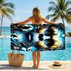 Bigfoot Fashion Beach Towel: Ideal for Summer Adventures Soft, absorbent and quick drying suitable for swimming and bathing