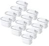Water Purification Pot Cartridge UPERCT Brita Cartridge Compatible Filter Cartridge Gift 12 Pieces [BRITA MAXTRA]