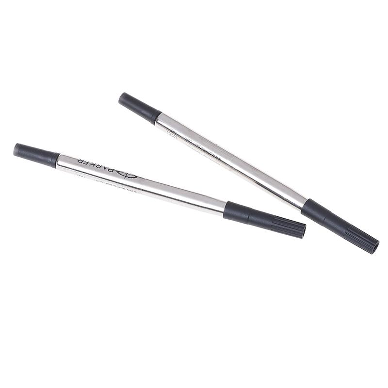 1Pc Exquisite Portable Rollerball Pen Refill Black/Blue Ink Medium Nib Universal Parker Quink Roller Ball