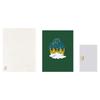 Festive 3D Eid Card Creative Popup Holiday Greeting Cards Built-in Blank Space with Envelope Small Card Party Supplies