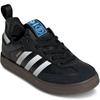 adidas Оригинальные Samba Quickon Удобная посадка Низкие Детские скейт-туфли Детские скейт-туфли Черно-белые KK2178