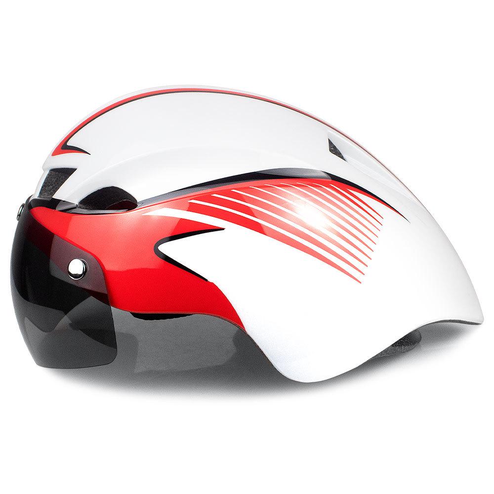 Шлем Wildside Triathlon TT с магнитными очками — новый велосипедный шлем, готовый к соревнованиям