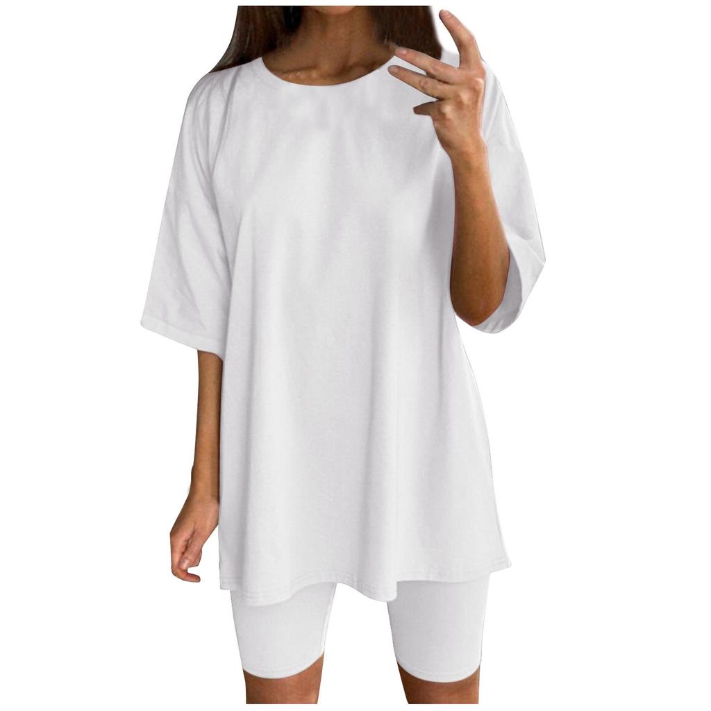 Fashion Women's Solid Color Loose And Slim Belt Sports Casual Women Suit