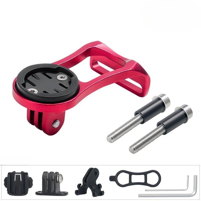 Велосипедный вынос удлиненный кронштейн крепление для фары велосипеда компьютерный держатель опора для лампы стойка из сплава волокна для Garmin Bryton Cateye