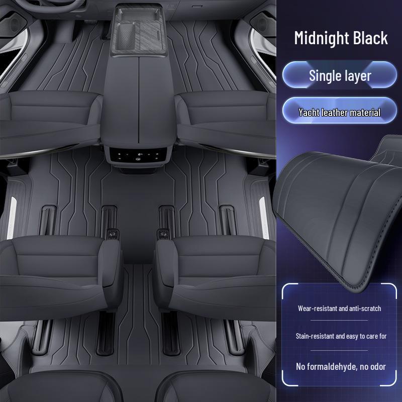 Versatile 7-seat and trunk mats for 25 Wey car models, ideal for high mountain terrain.