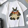 Plus Size Tops Women 'S T -Shirt Fashion Funny Totoro Print T Shirt Summer Harajuku Streetwear O -Neck Short Sleeve Tshirt Clothing