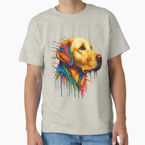 Golden Retriever Dog Colors Classic TShirt TShirt Made In UsAus Size S2xl