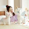 Cute Angel Unicorn Doll Plush Toy Pegasus Girl Doll Ragdoll Sleeping Pillow Birthday Gift