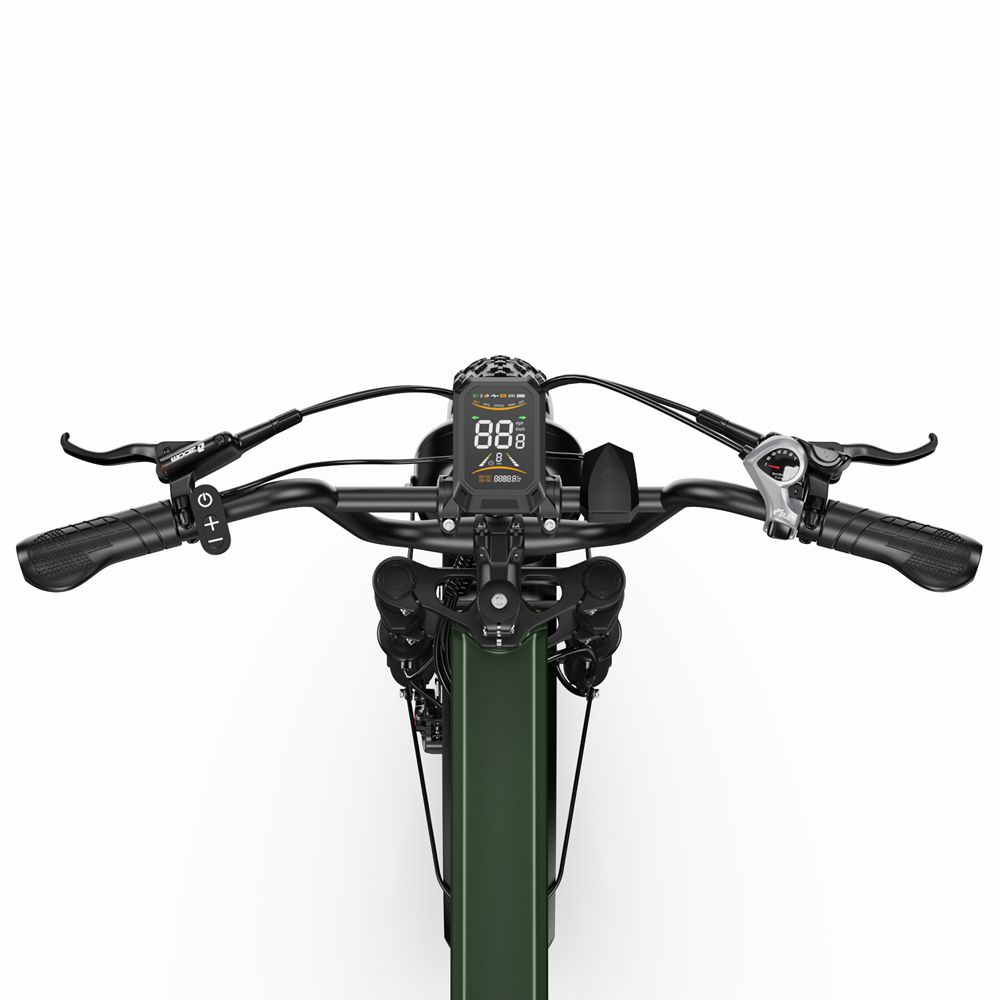 Electric Bicycle Foldable Apefox Rh20 750Wx2 Motor 20"x4.0" Tire 7 Speed All Terrain Adult Electric Bike 48V 22.5Ah Dual Hydraulic Brakes