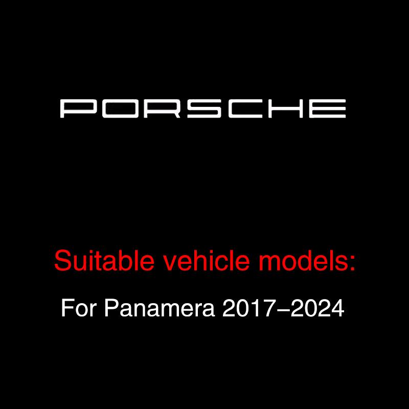 2 шт. Светодиодные проекторные лампы для дверей автомобиля, декоративный атмосферный свет Для Porsche Cayenne Panamera Macan 911 718 Taycan Boxster Cayman