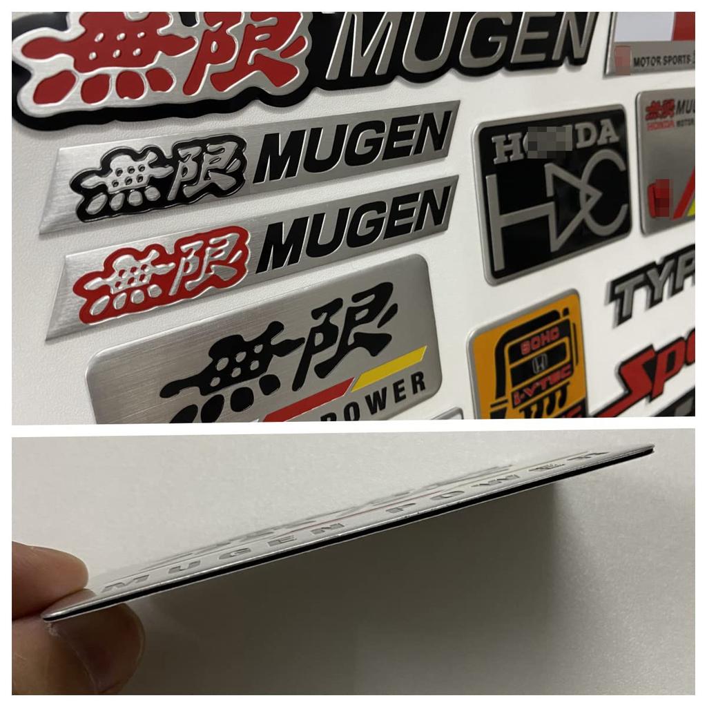 Honda Infinity Sticker Logo Motorcycle Gas Tank Sticker Emblem Badge Decoration Aluminum Racing Wing