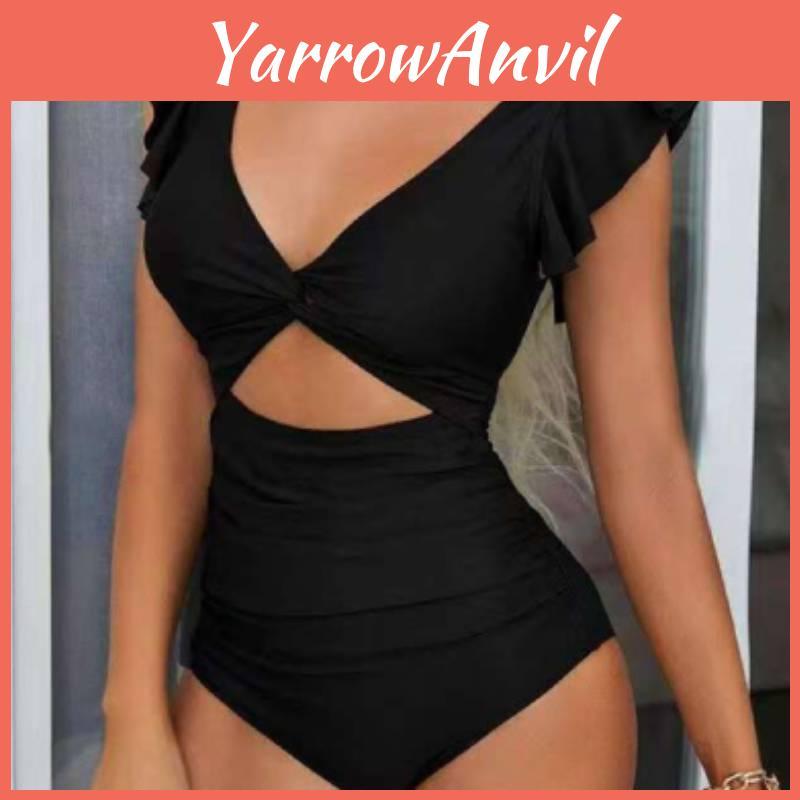 Sexy Swimsuit For Women With Backless Design And Polyester Fabric For Water Sports