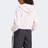 adidas Sport Performance Essentials Худи в полоску на молнии до середины, с длинным рукавом, женский свитшот, розовый JN1943
